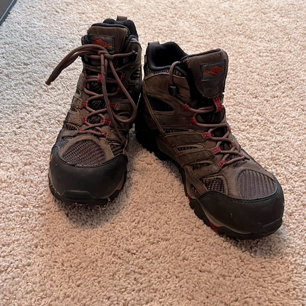 Mens Merrill work boots/hikers